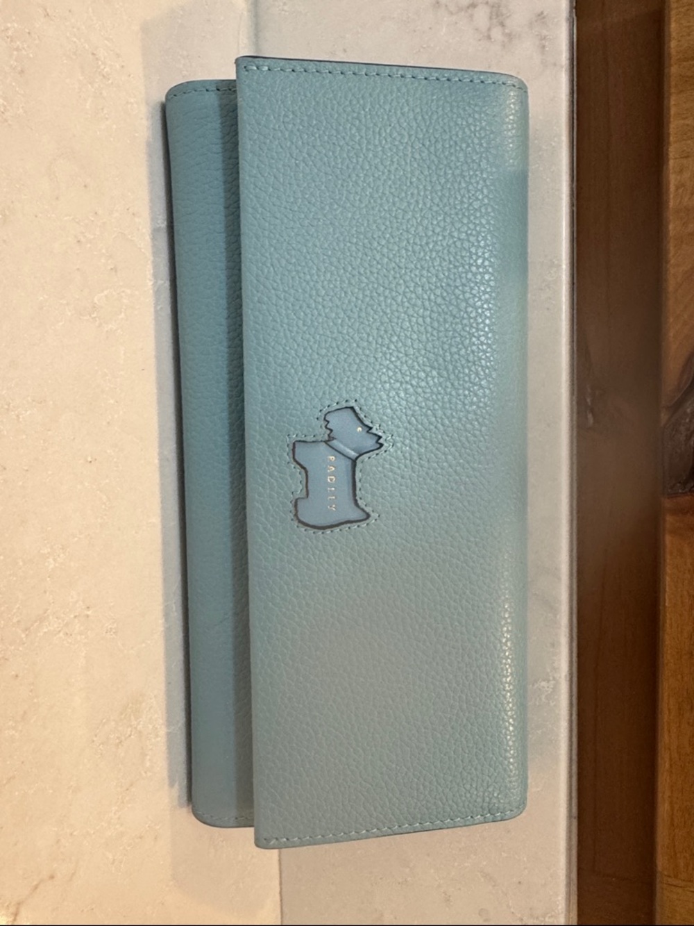 Radley London Light Blue Leather Long Wallet